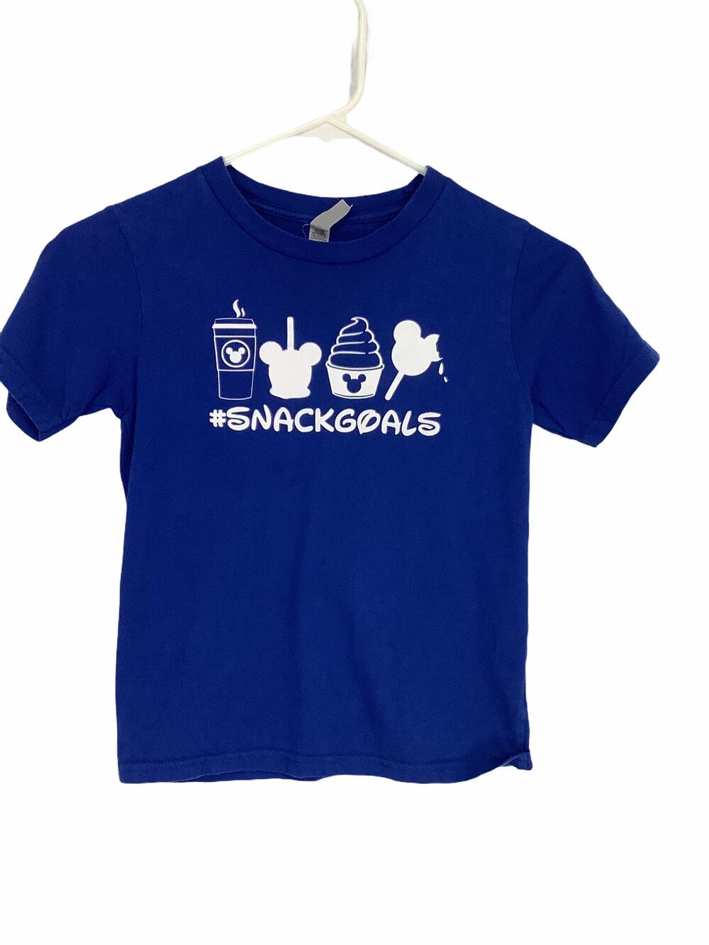 Next Level Apparel Blue Disney Mickey Mouse Tee